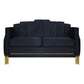 Empire - Lighted Loveseat - Black