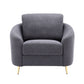 Yuina - Chair - Gray Linen