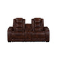 Chester - Reclining Console Loveseat