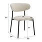 Jirina - Side Chair (Set of 2) - Beige Chenille