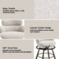 Jena - Fabric Counter Height Chair With Swivel