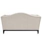 Tayden - Loveseat With 4 Pillows - Beige Velvet