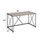 Jodie - Console Table (Same 92248) - Rustic Oak & Antique Black