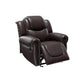 Espresso Semi-PU Leather Unit Sofa image 3