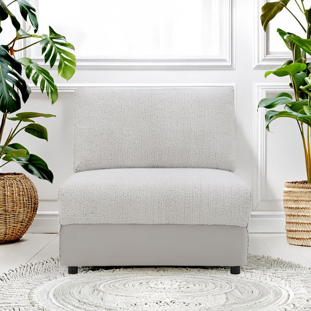Tarrance - Modular Armless Chair - Gray