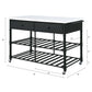 Emery - Kitchen Island - White Cultured Marble Top & Gray