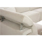 Dayana - Power Motion Sectional Sofa - Beige Boucle