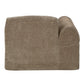 Almano - Modular Left Facing Arm Chair - Light Brown Chenille