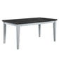 Lanton - Dining Table - Natural Marble & Antique White