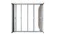 House Marchese - Queen Bed - Two Tone Beige Fabric & Pearl Gray
