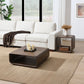 Lanza - Coffee Table - Dark Walnut