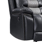Nikko - Console Loveseat With Dual Recliners