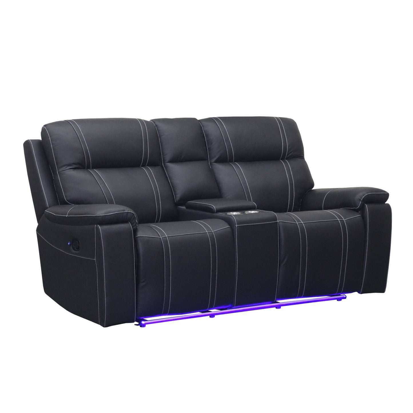 Hartley - Reclining Console Loveseat