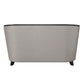 Zemocryss - Loveseat With 2 Pillows - Beige Fabric