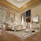 Vatican - Nightstand - Champagne Silver