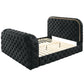 Kana - Bed With LED, Fireplace & TV Stand