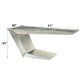 Brancaster - Executive Writing Desk - Aluminum