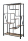 Brantley - Bookshelf - Antique Oak & Sandy Gray