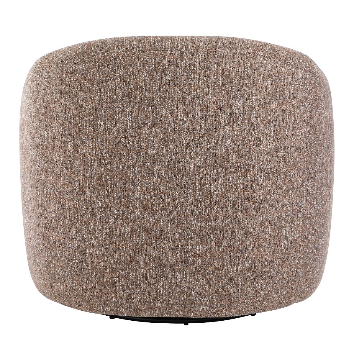 Ballona - Accent Chair With Swivel - Brown Chenille