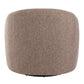 Ballona - Accent Chair With Swivel - Brown Chenille