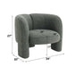 Pemba - Accent Chair - Green Tweed
