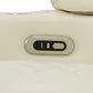 Ainehome White Leather Power Reclining Sofa Set with Smart Consoles & 170° Recline