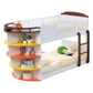 Neptune - Twin Over Twin Bunk Bed - White & Chocolate