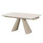 Cassian - Dining Table With Ceramic Top - Cream