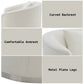 Odette - Chair With Pillow - Beige Chenille