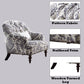 Saira - Chair With Pillow - Pattern Fabric