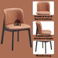 Eliora - Side Chair (Set of 2) - Camel Polish Microfiber & Black