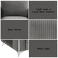 Wenona - Loveseat - Gray Velvet