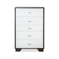 Eloy - Chest - White & Espresso