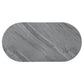 Yukino - Coffee Table - Gray High Gloss & Chrome