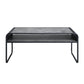 Raziela - Coffee Table - Concrete Gray & Black