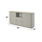 Ingram - Server - Ceramic Top & Light Gray