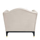 Tayden - Chair With 2 Pillows - Beige Velvet