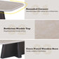 Jacory - Coffee Table With Bottocino Marble Top - Espresso