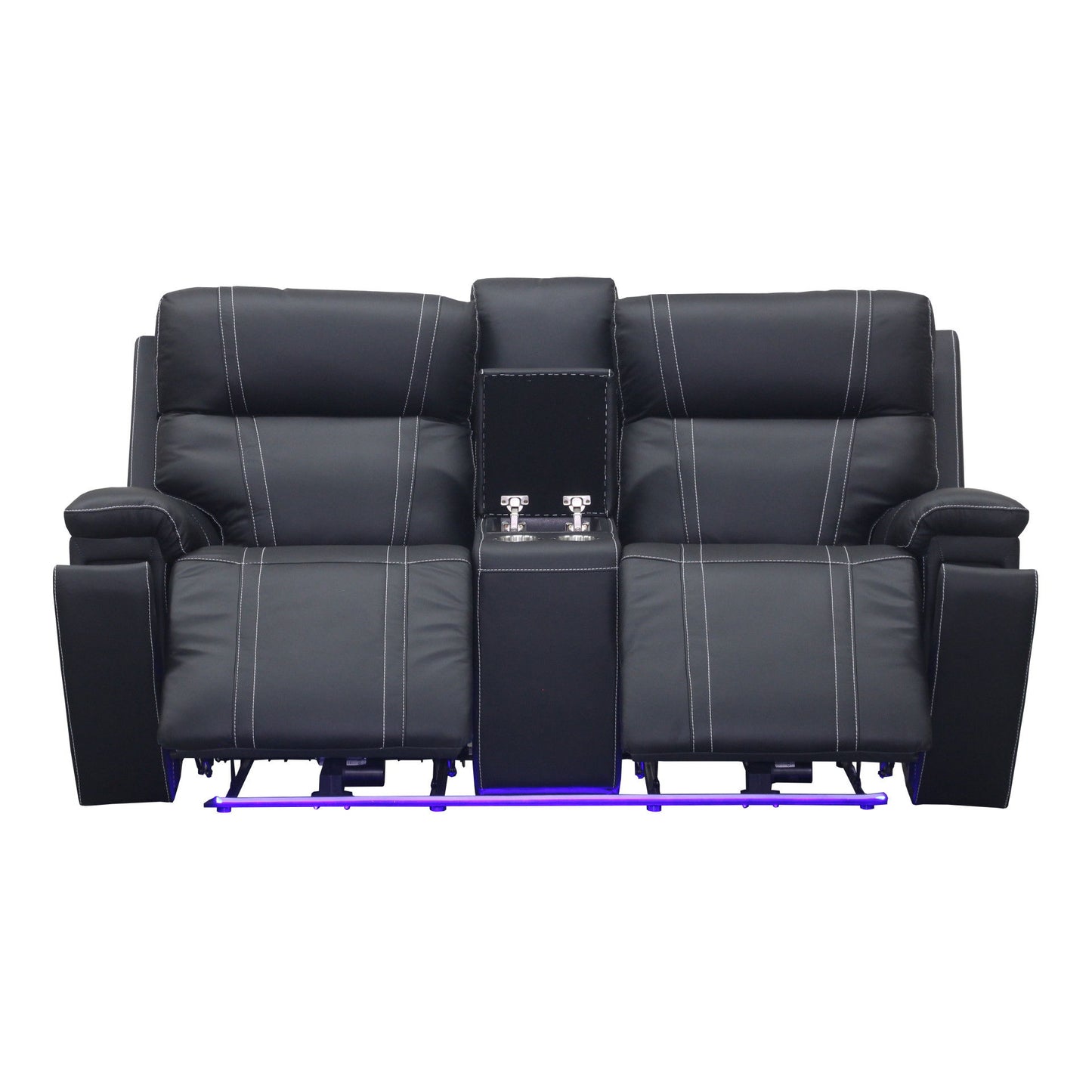 Hartley - Reclining Console Loveseat
