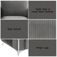 Wenona - Loveseat - Gray Velvet