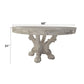 Dresden - Round Dining Table - Bone White