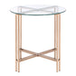 Veises - End Table - Champagne
