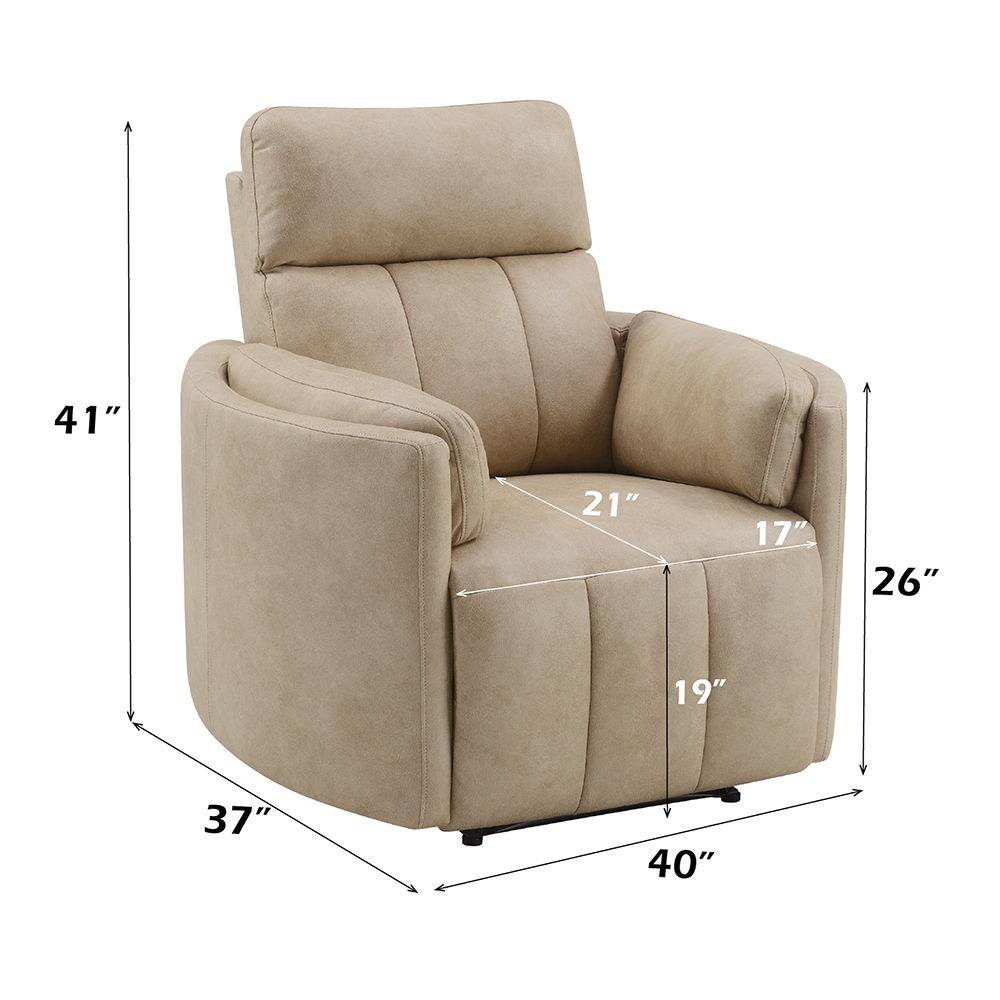 Elison - Motion Glider Recliner With Swivel