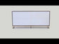 Payo - Console Cabinet - Black Marble Print Oak & Champagne