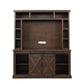 Aksel - Entertainment Center (Include 91617Fir) - Walnut