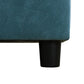 Ainehome 83.6" Green Flannelette L-Shape Convertible Sofabed w/ Storage