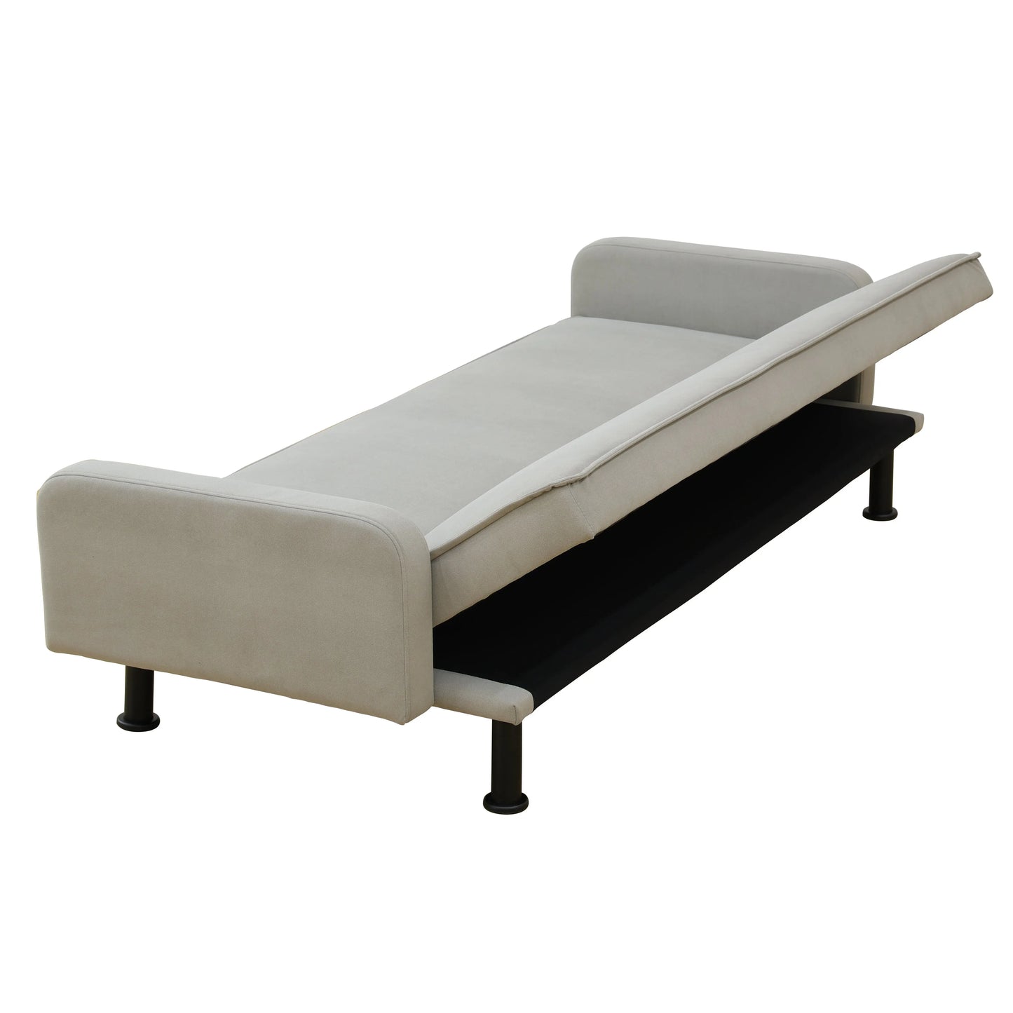 Ainehome Grey Flannel Convertible Sofabed