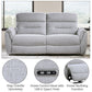 Eastre - Power Motion Sofa With USB Port - Beige Chenille