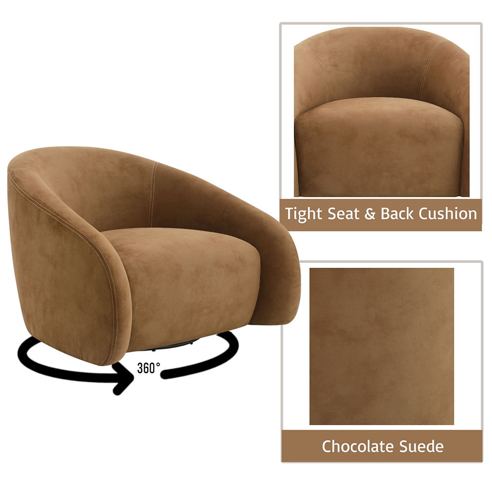 Zoey - Accent Chair With Swivel