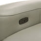 Jayke - Power Motion Sectional Sofa - Light Gray Top Grain Leather Match